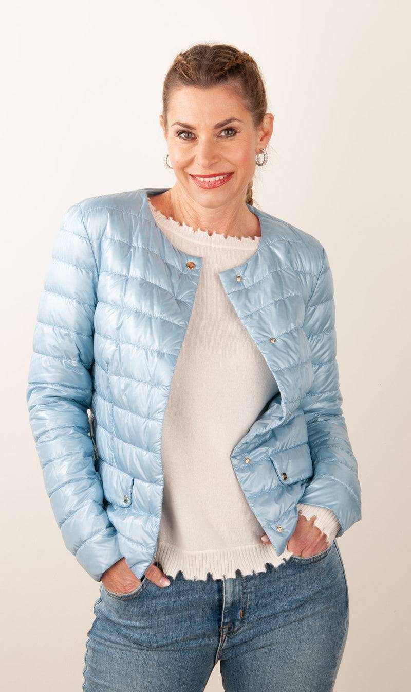 Herno Leichte Daunenjacke Hellblau