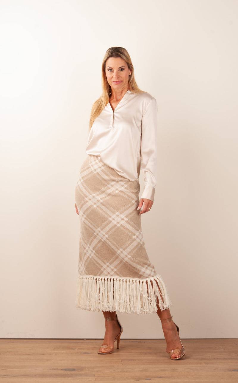 Herzensangelegenheit Bluse Hellbeige