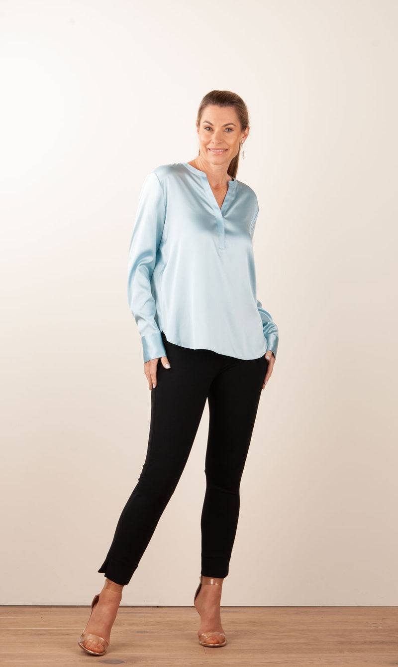 Herzensangelegenheit Bluse Hellblau