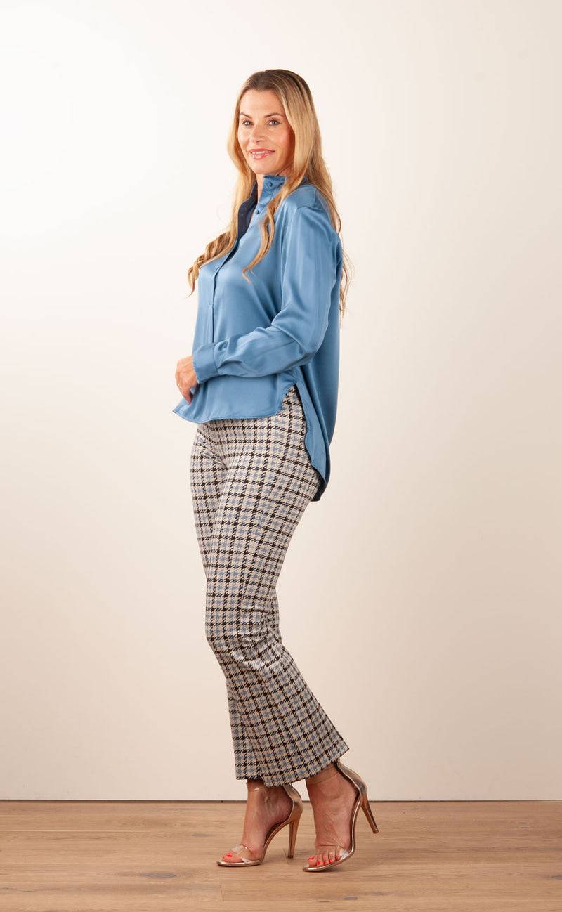 Herzensangelegenheit Bluse Jeansblau