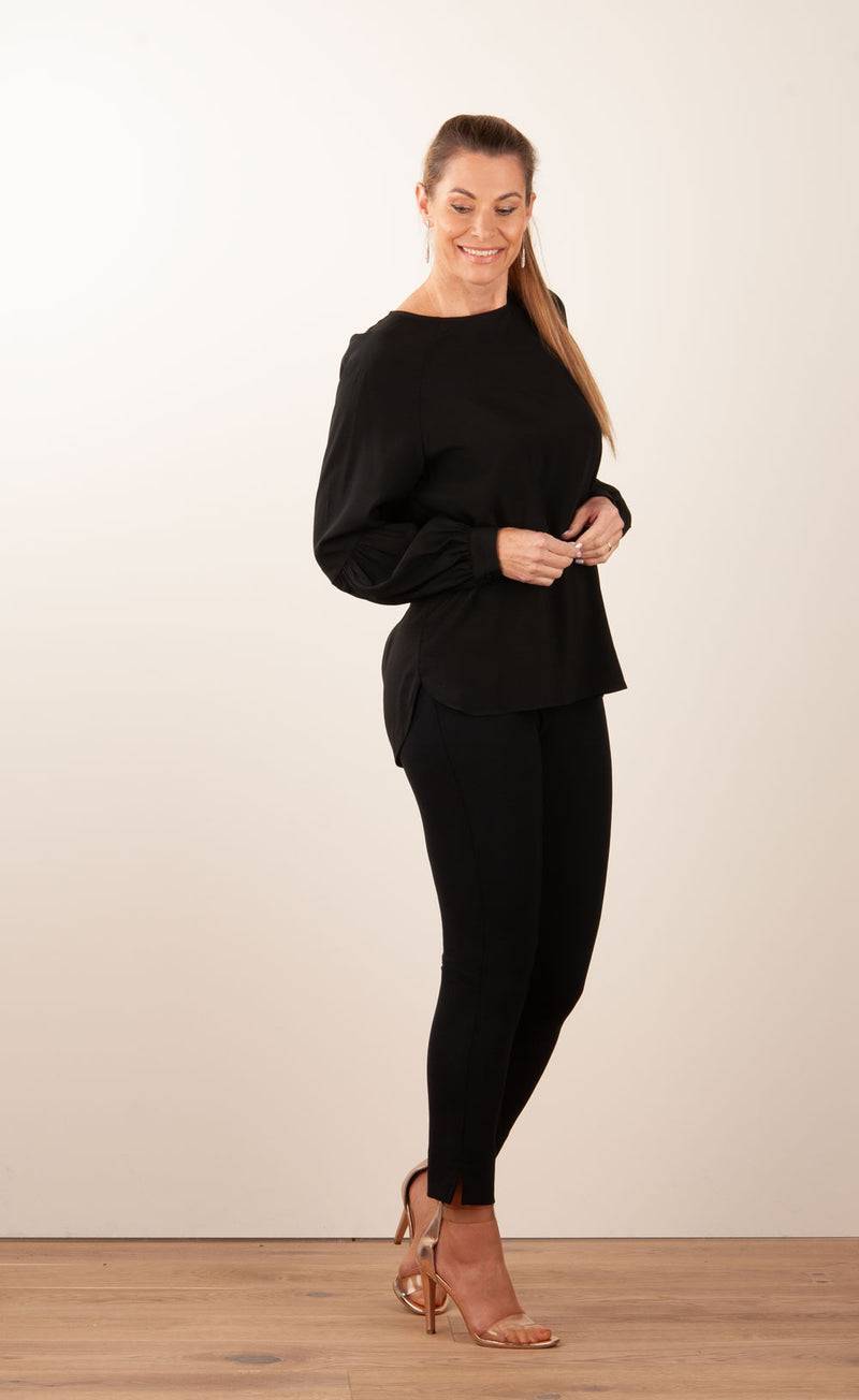 Herzensangelegenheit Bluse Schwarz