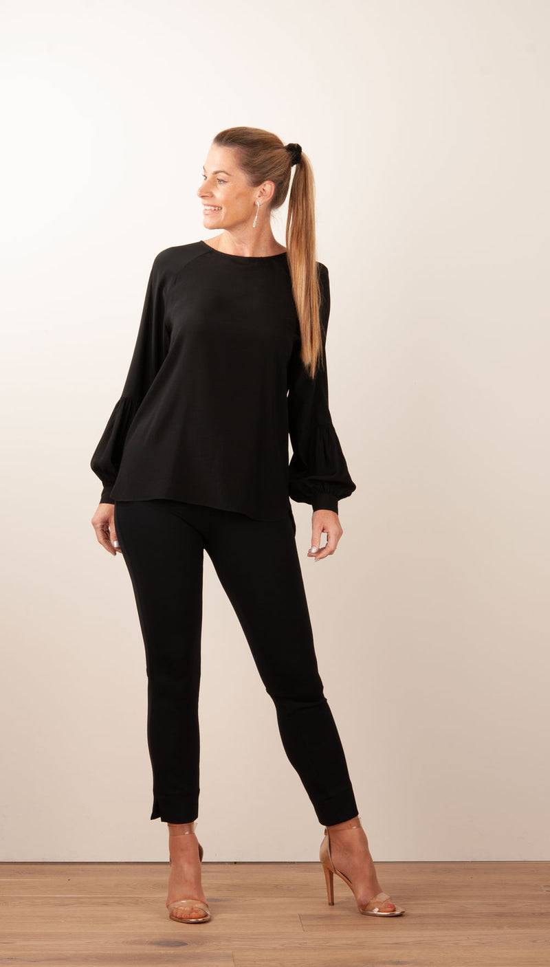 Herzensangelegenheit Bluse Schwarz