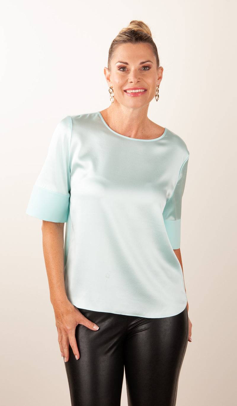 Herzensangelegenheit Blusenshirt Mint
