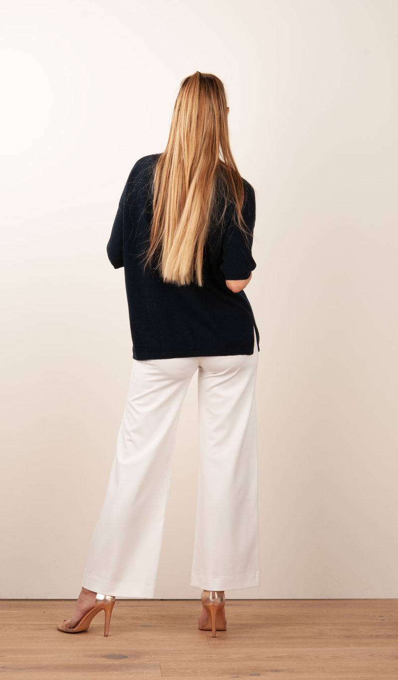 Herzensangelegenheit Kaschmir Pullover Dunkelblau