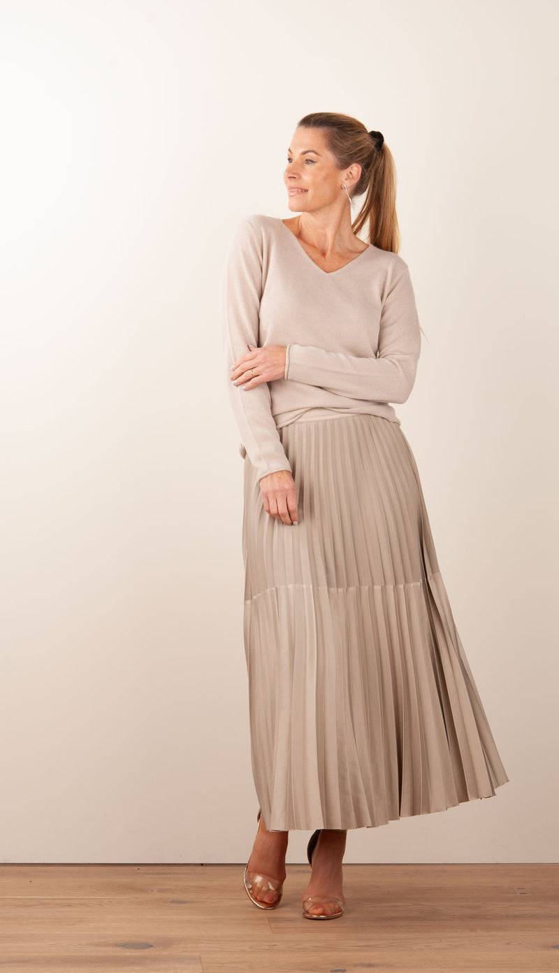 Herzensangelegenheit Rock Beige