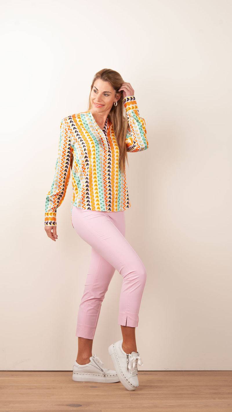 Herzensangelegenheit Seidenbluse Multicolor