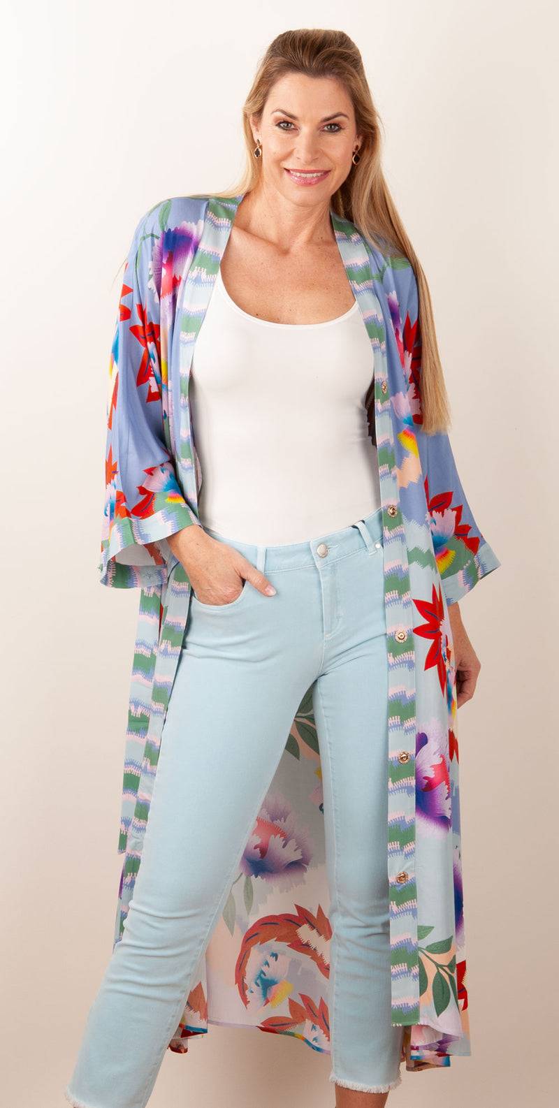 IVI Collection Kimono Multicolor