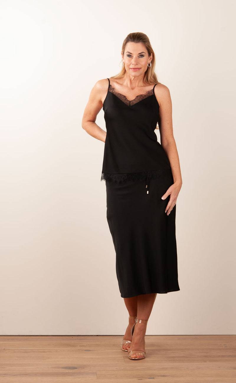 IVI Collection Top „Solid“ Schwarz