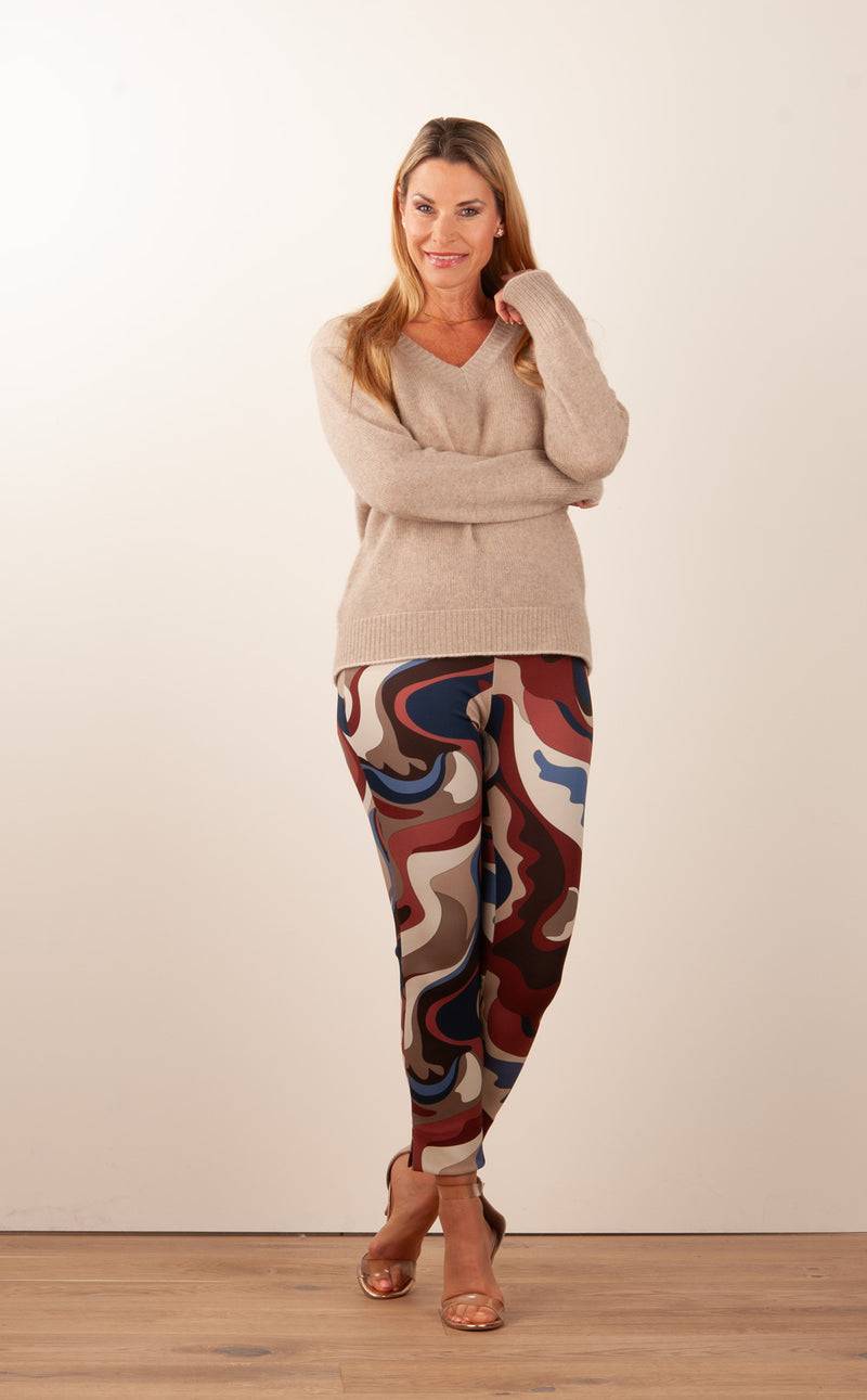 Kitted In Cashmere Kaschmir Pullover Beige