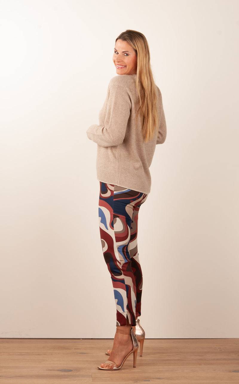 Kitted In Cashmere Kaschmir Pullover Beige