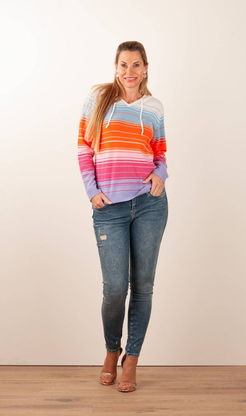 Kitted In Cashmere Kaschmir Sweater Multicolor