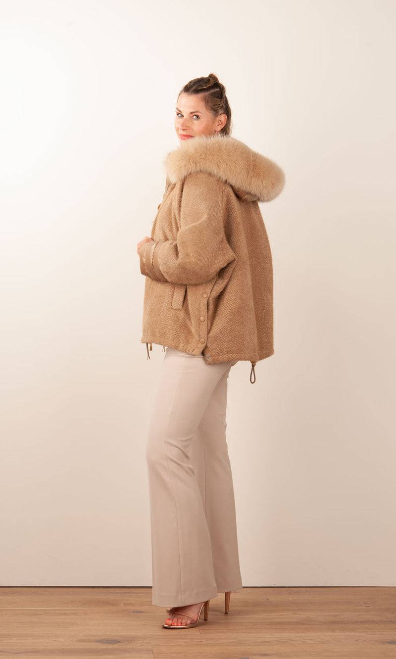 MDF Marco Del Forte Jacke Camel