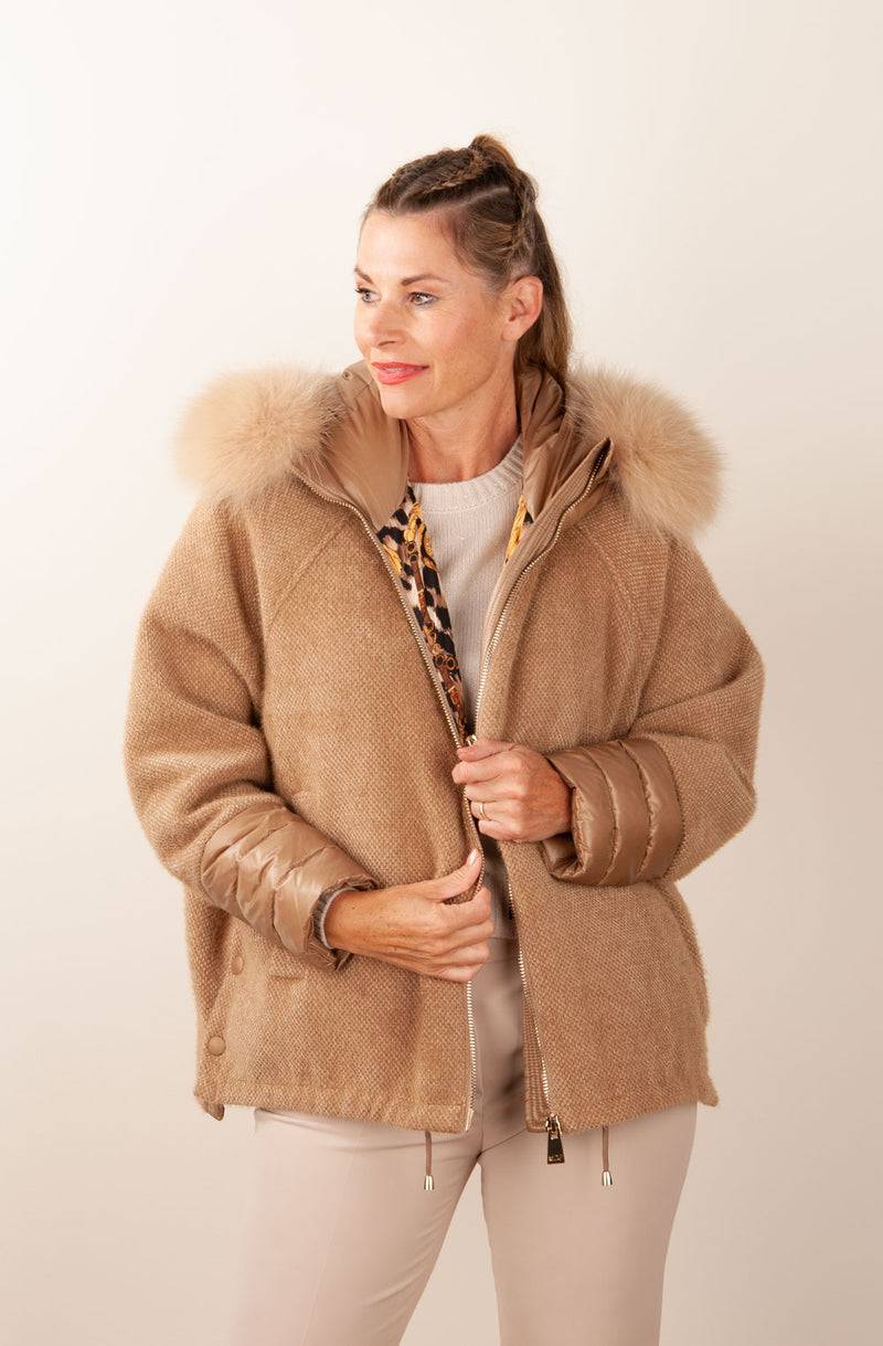 MDF Marco Del Forte Jacke Camel