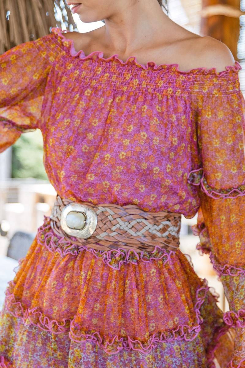 Miss June Gürtel Braun | Beige