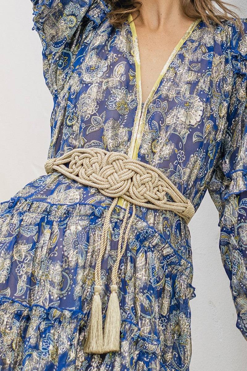 Miss June Gürtel Gold