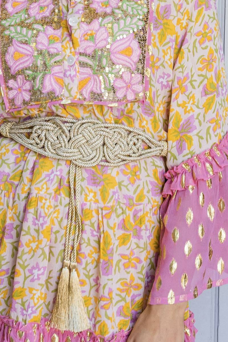 Miss June Gürtel Gold