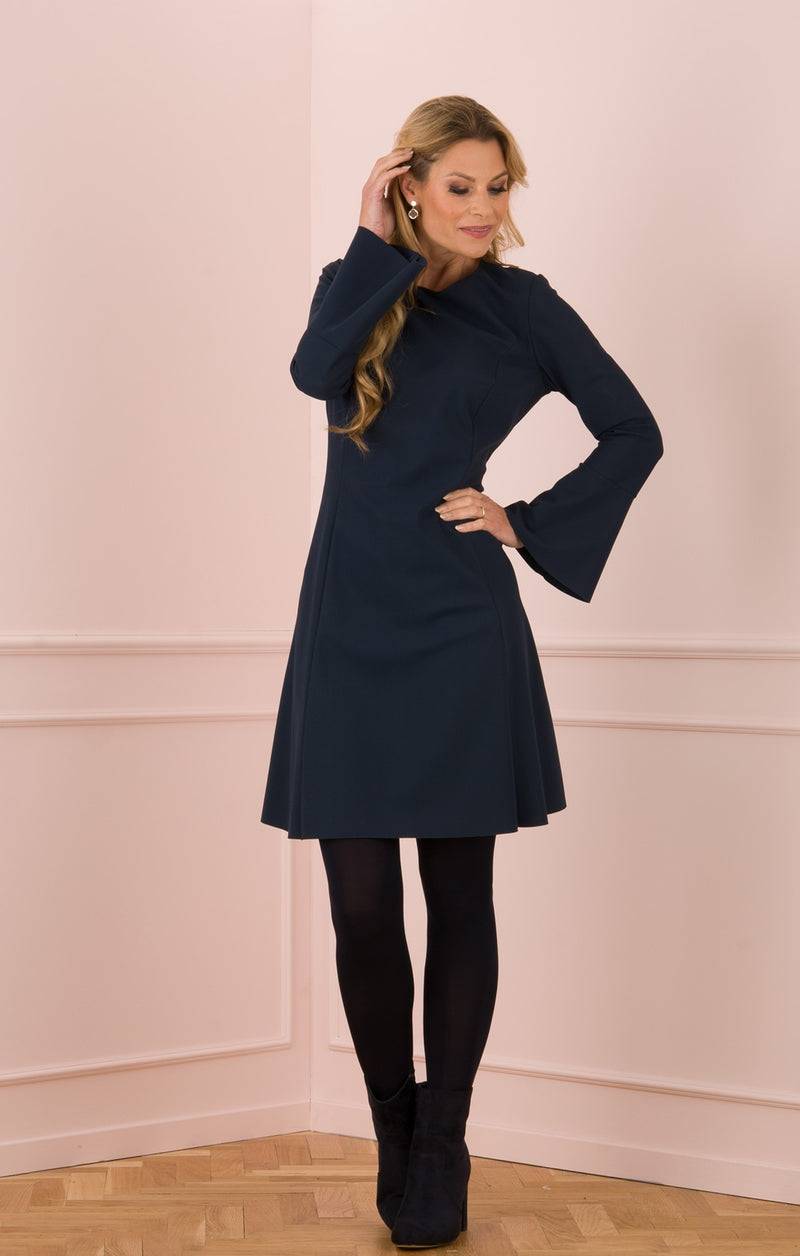 NVSCO 2107 Kleid Dunkelblau