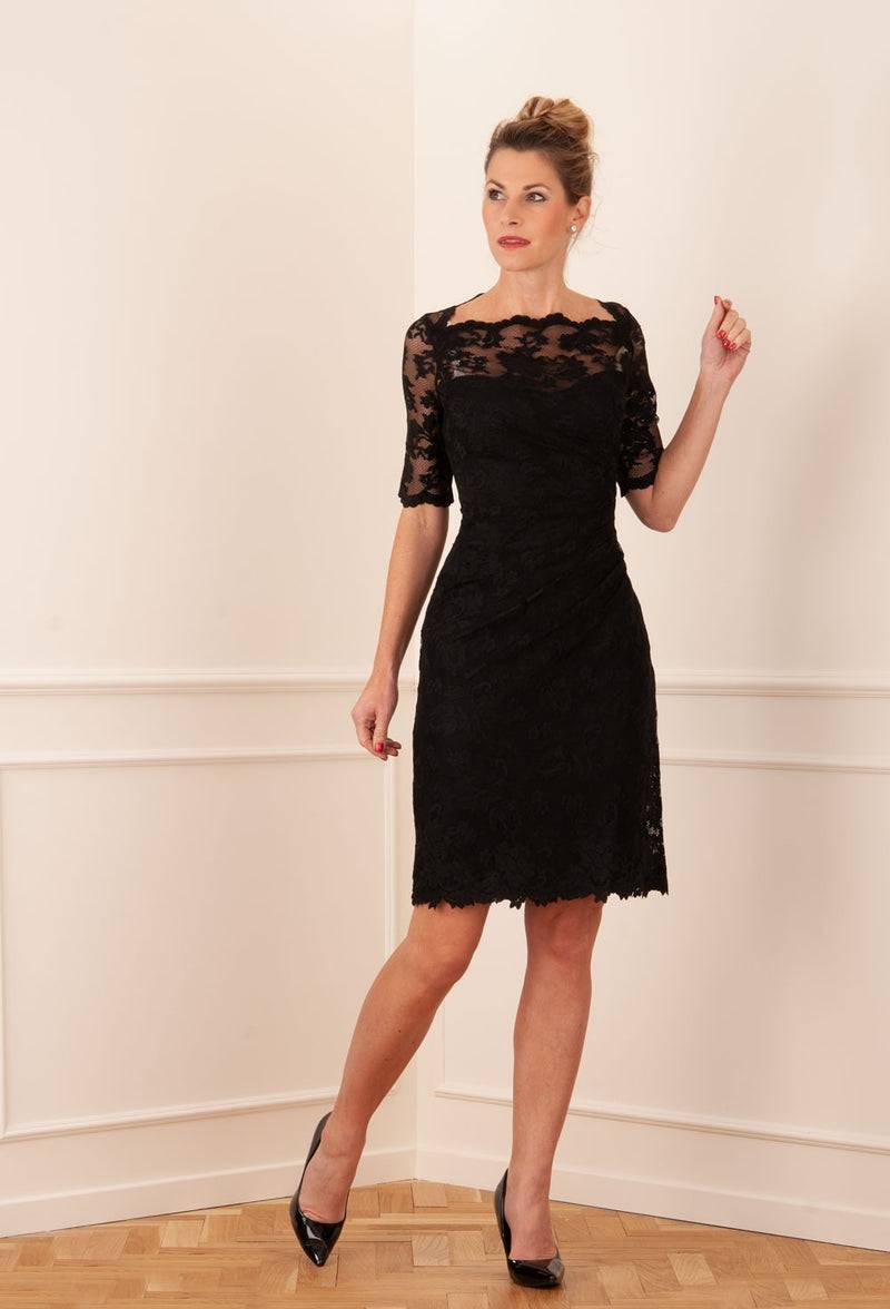 Olvi´s Spitzenkleid Schwarz