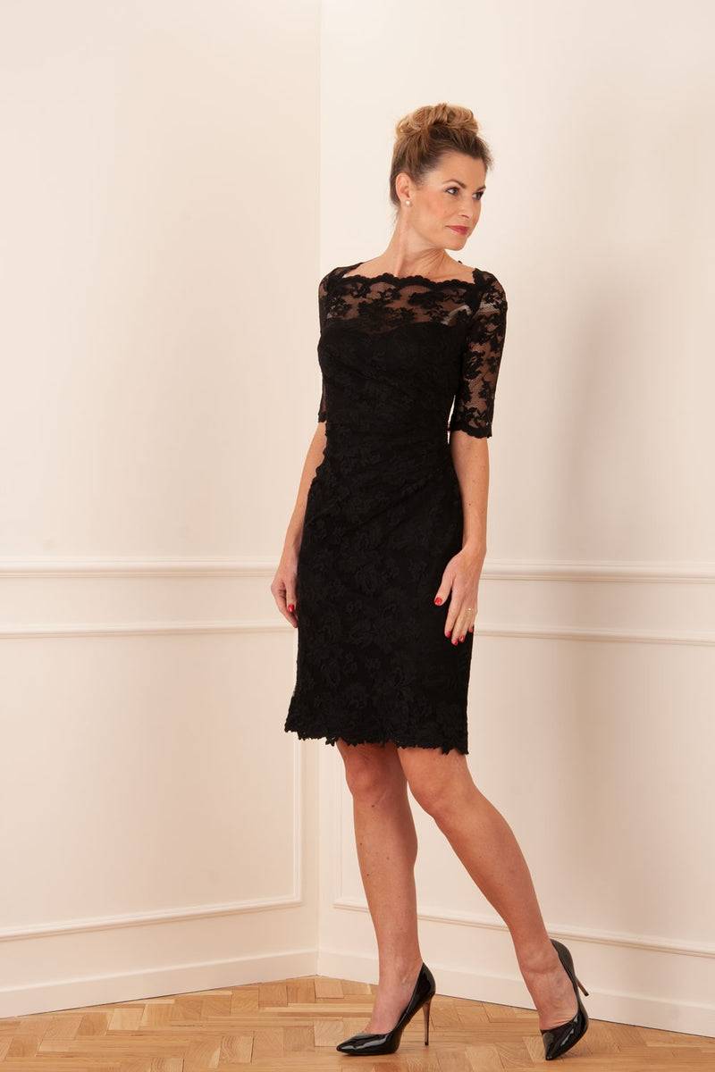 Olvi´s Spitzenkleid Schwarz