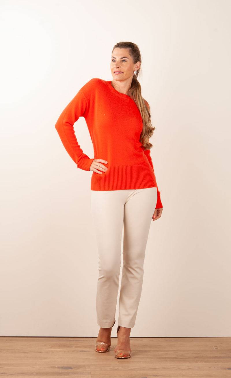 Philo-Sofie Pullover Korallrot