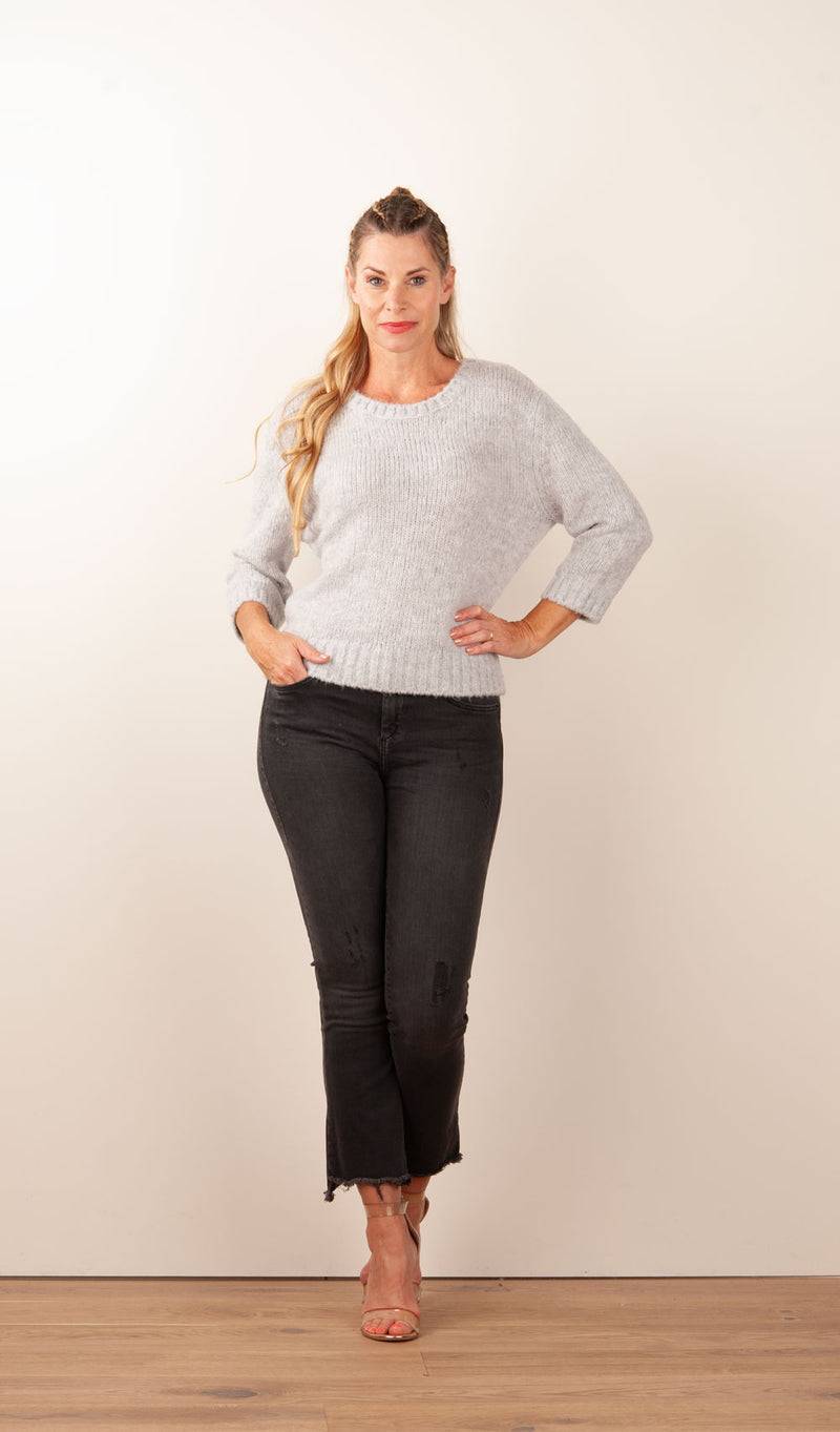 Philo-Sofie Pullover Melange Grau