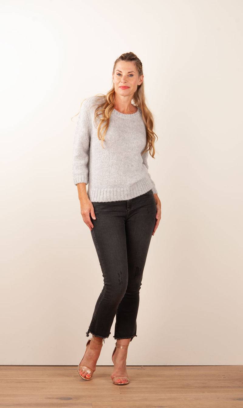 Philo-Sofie Pullover Melange Grau