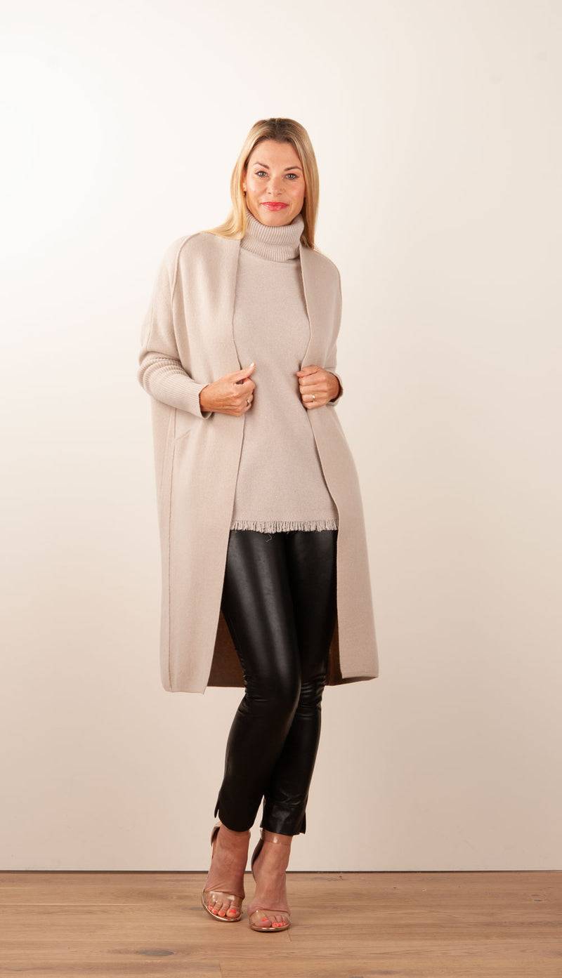 Philo-Sofie Strickmantel Beige