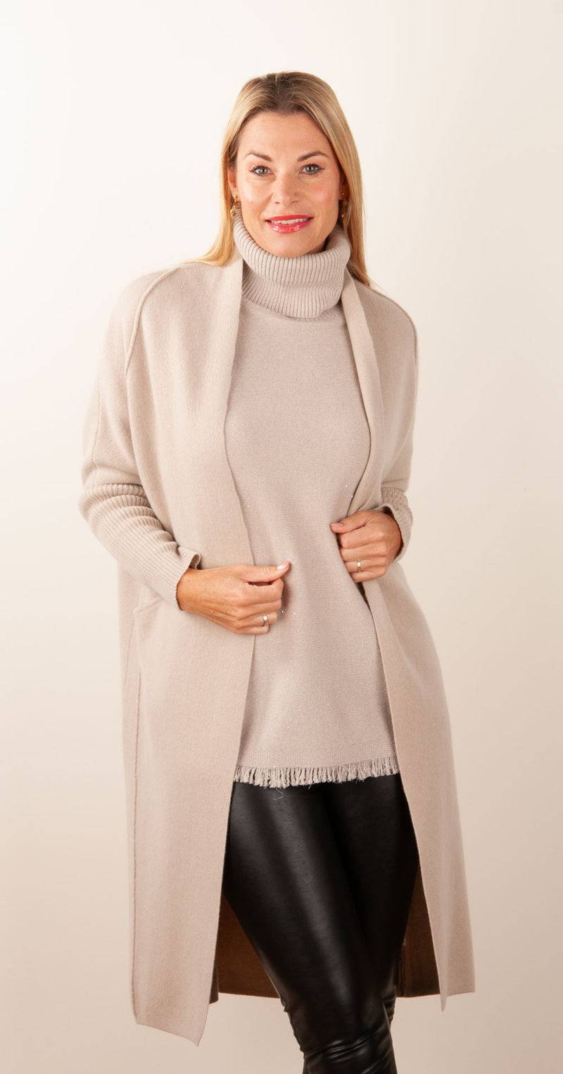 Philo-Sofie Strickmantel Beige