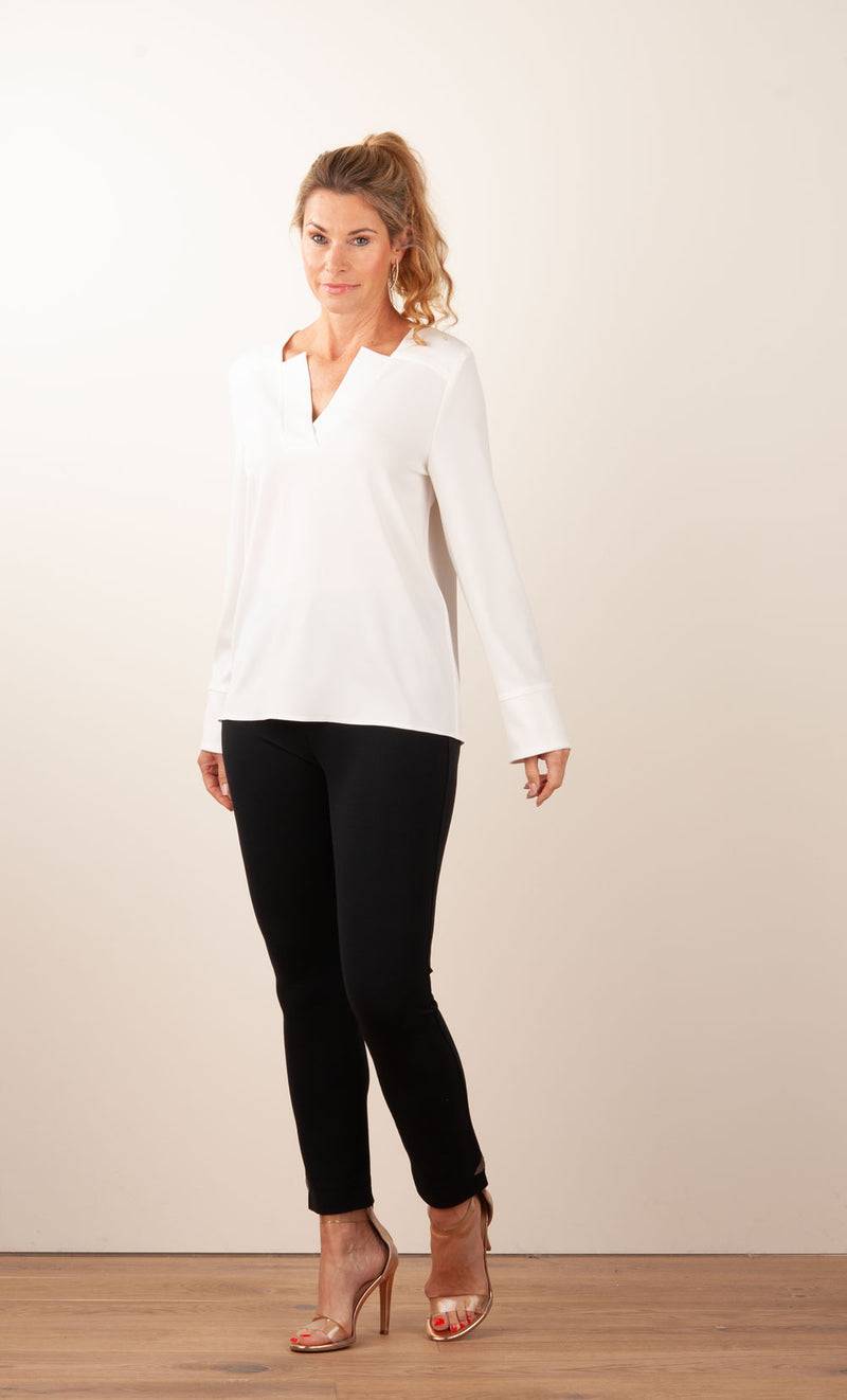 PIU&PIU Blusenshirt Weiß