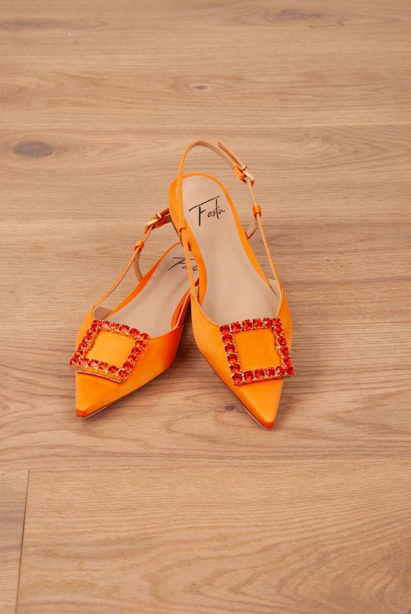 Roberto Festa Slingpumps Orange