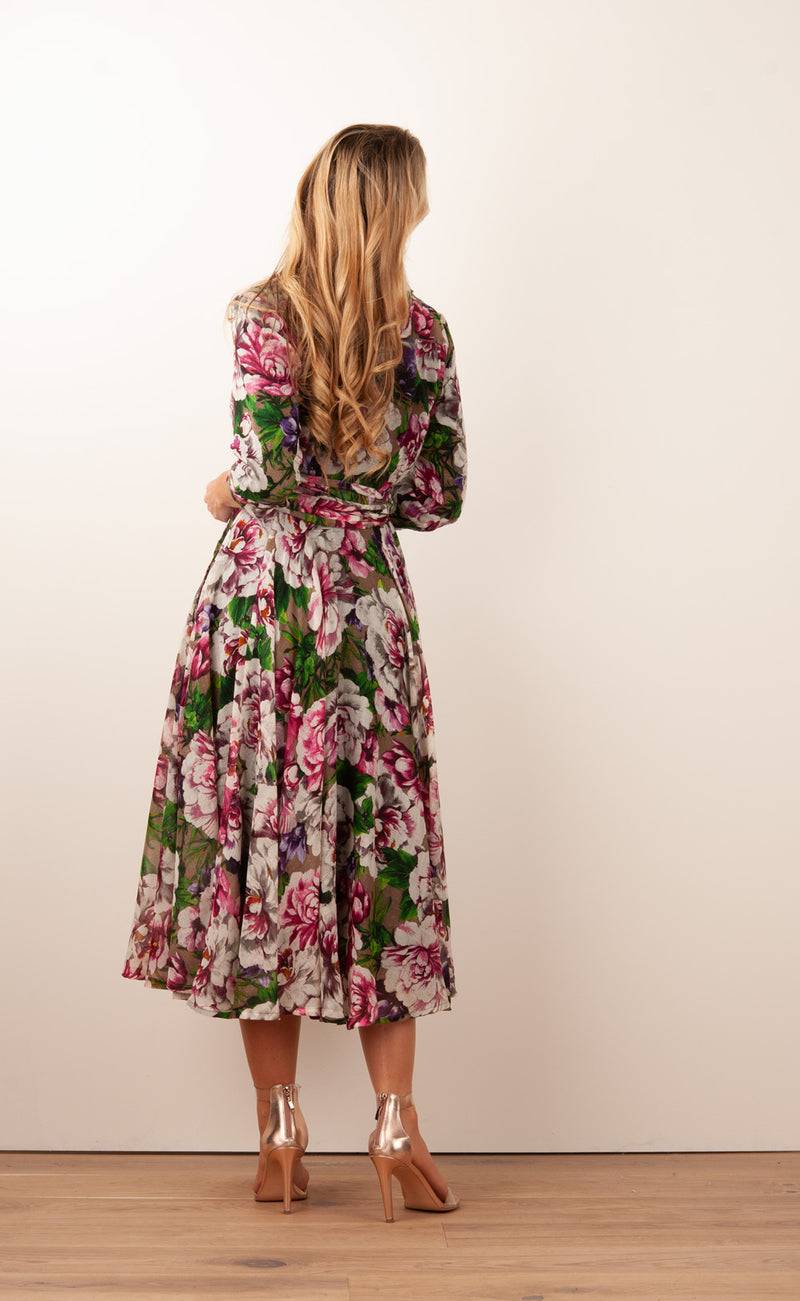 Samantha Sung Kleid „Olivia“ Pink | Multicolor