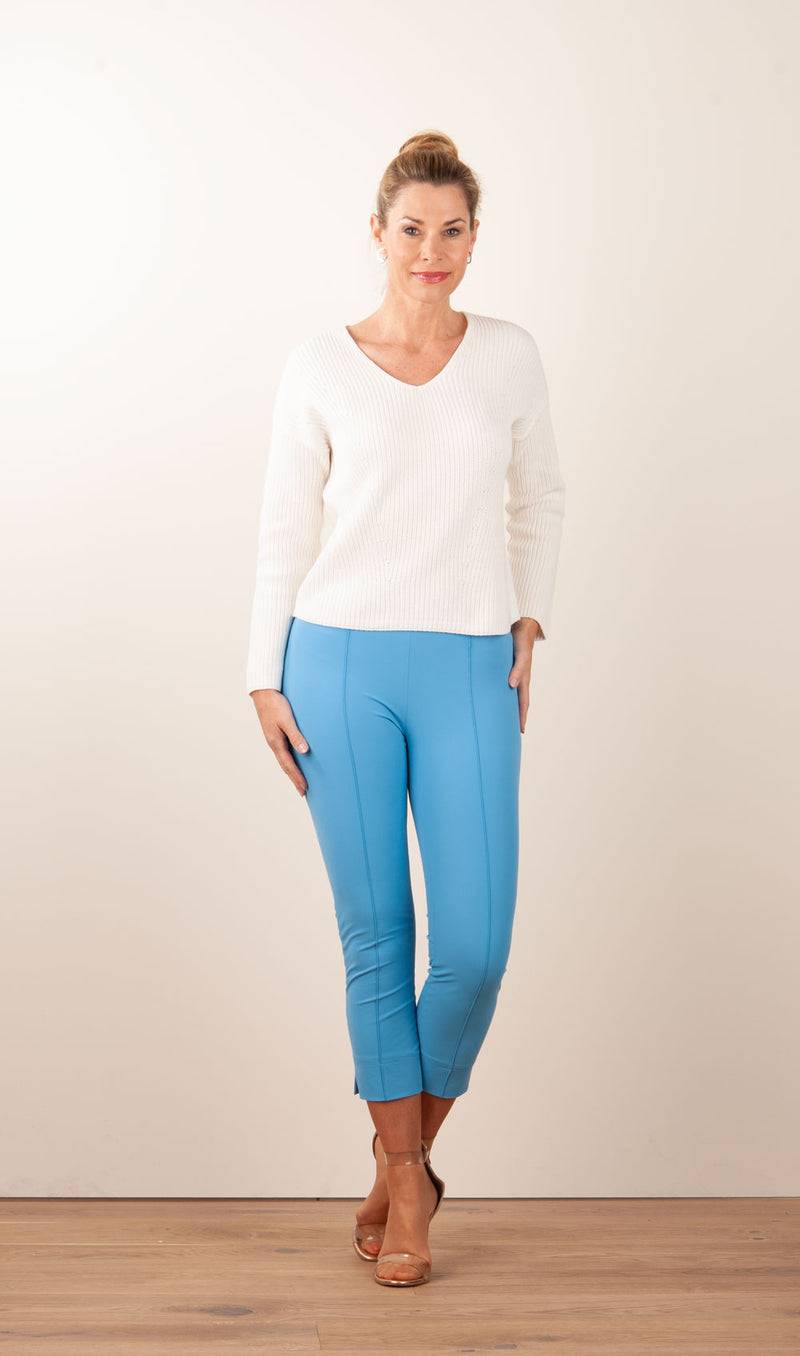 Seductive Hose „Capri“ Hellblau