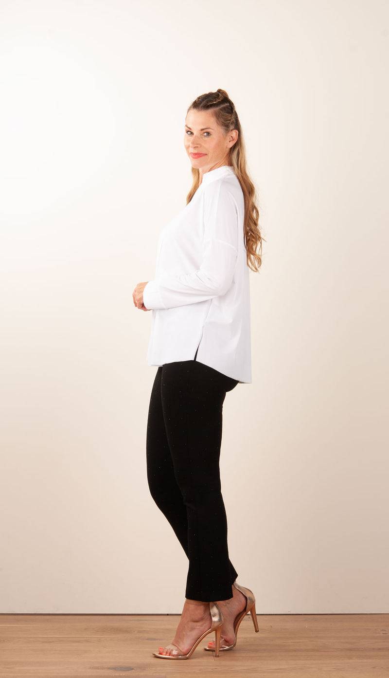 Seductive Hose „Cindy Glitzer“ Schwarz