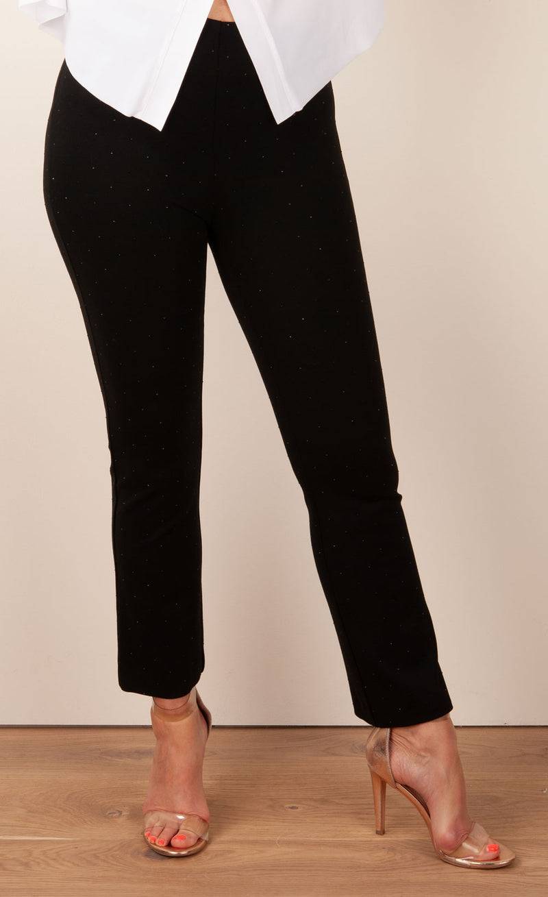 Seductive Hose „Cindy Glitzer“ Schwarz