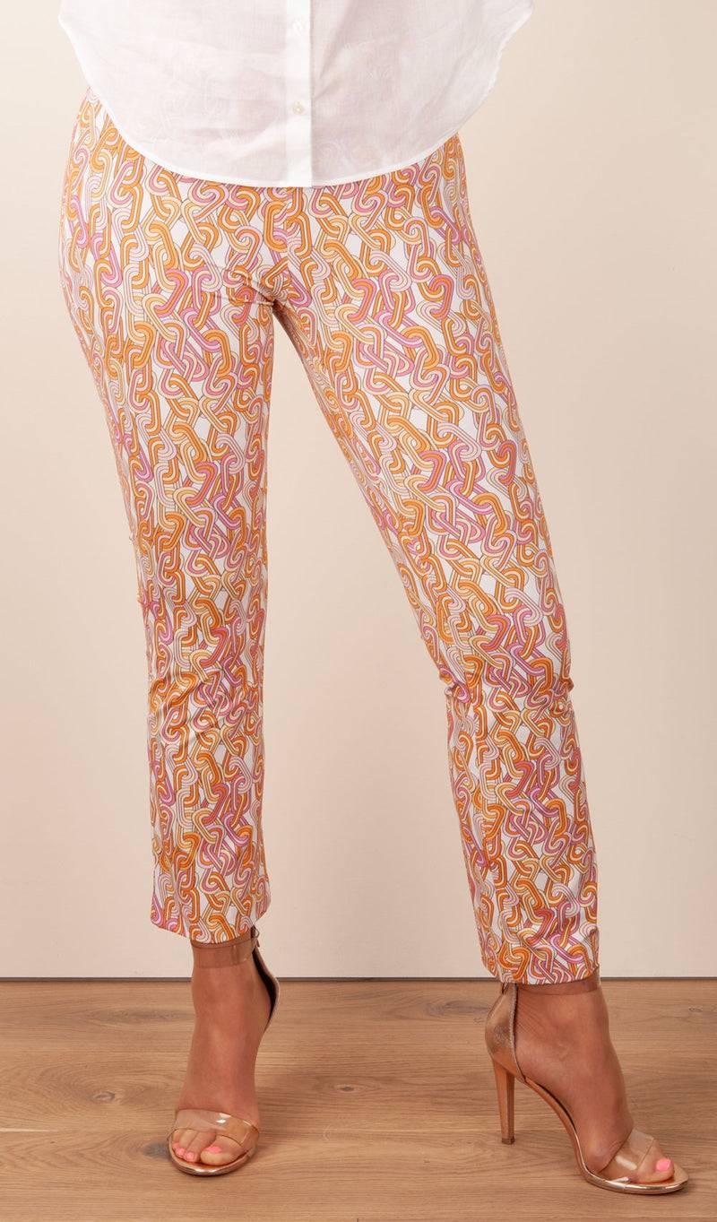 Seductive Hose „Cindy“ Rosa | Orange | Puder