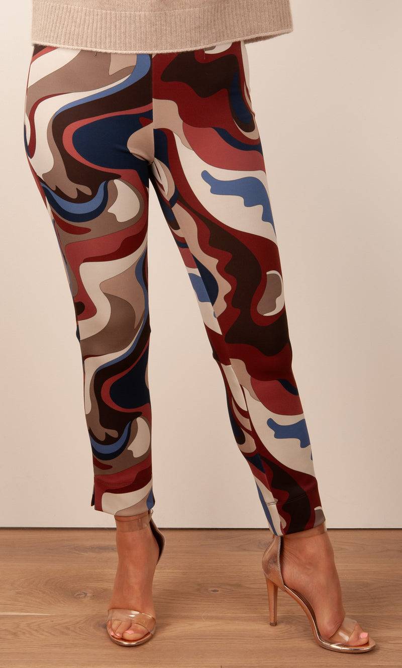 Seductive Hose „Sabrina“ Blau | Braun | Beige