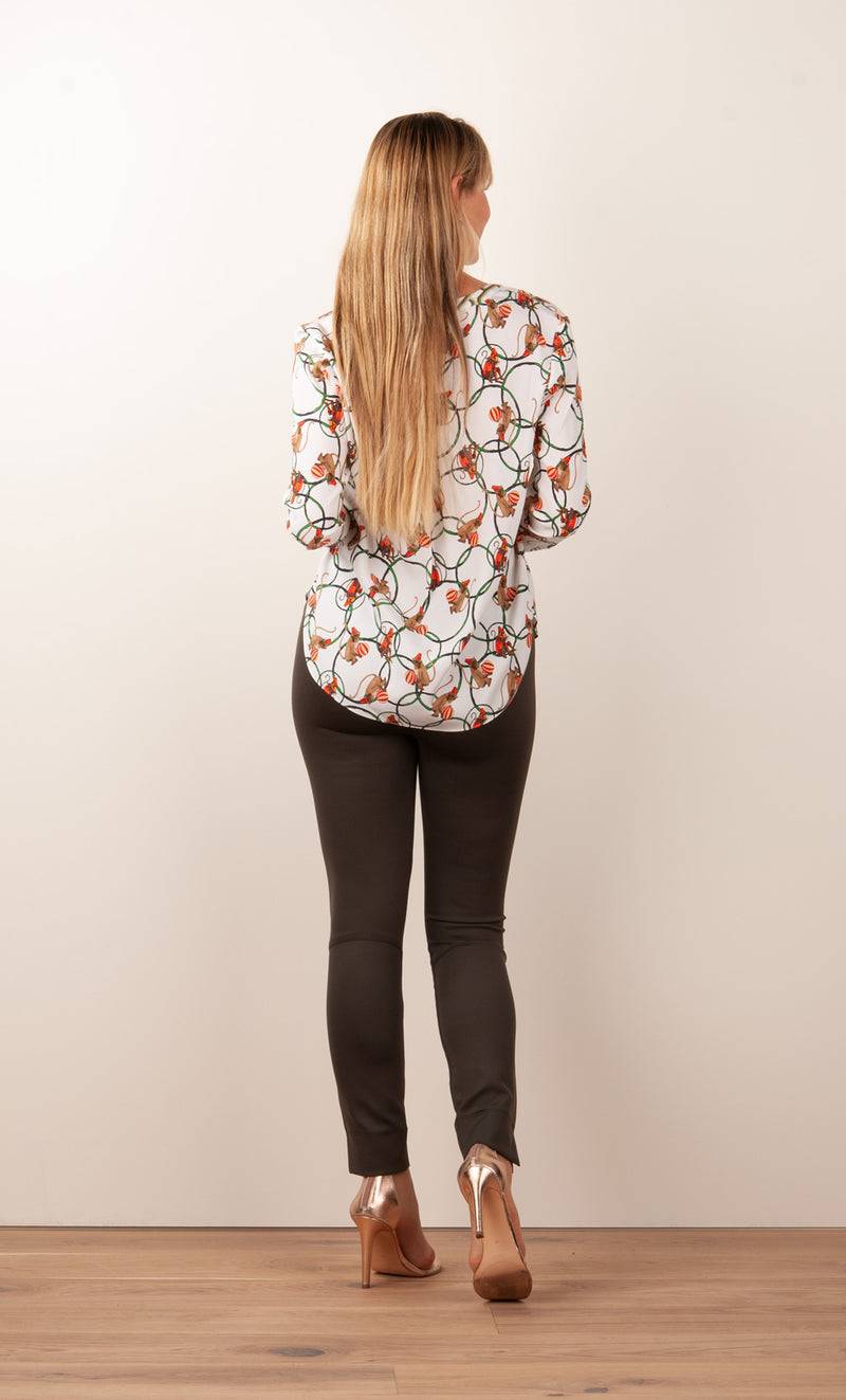 Seductive Hose „Sabrina“ Dark Oliv