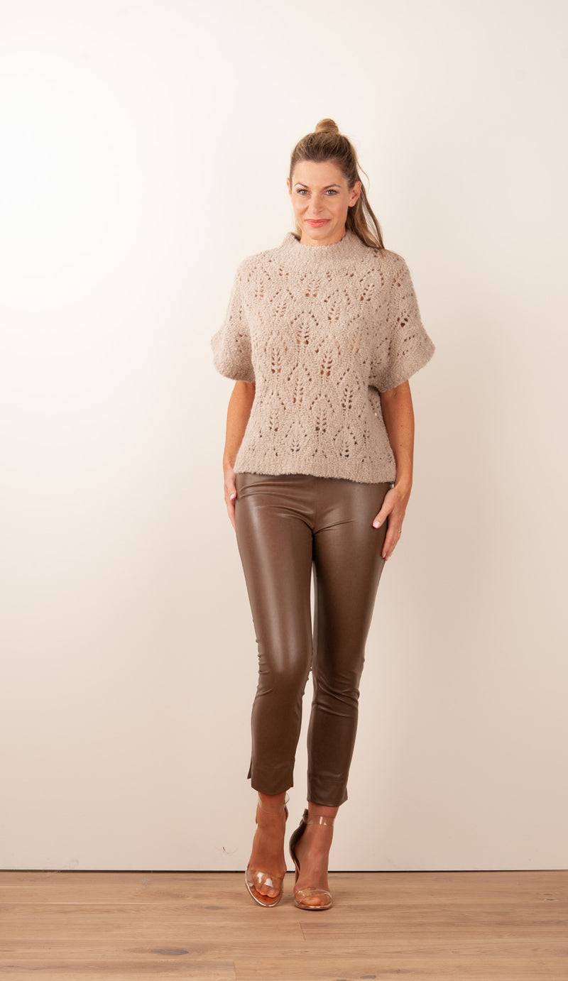 Seductive Hose „Sabrina“ Nussbraun