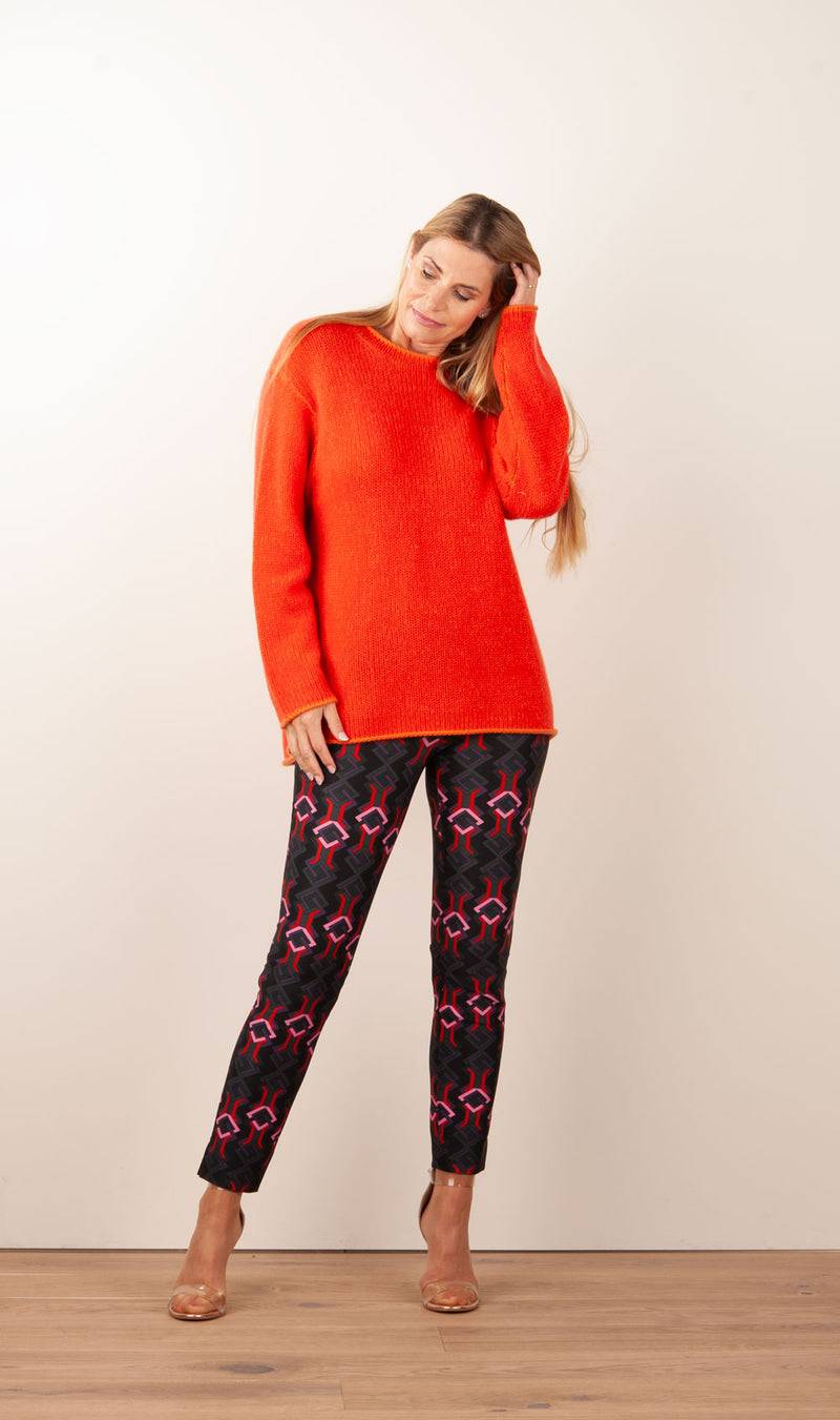 Seductive Hose „Sabrina“ Schwarz | Multicolor