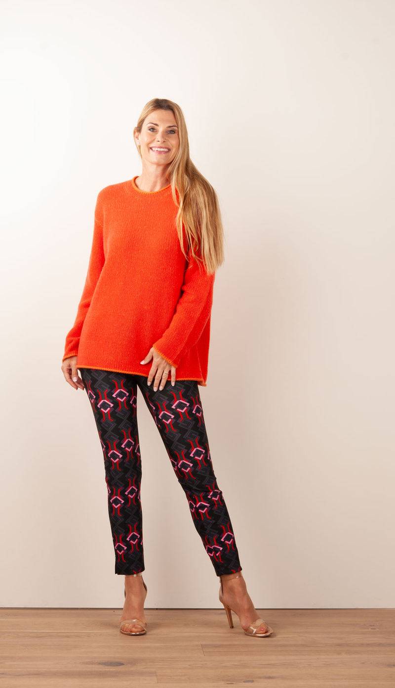 Seductive Hose „Sabrina“ Schwarz | Multicolor