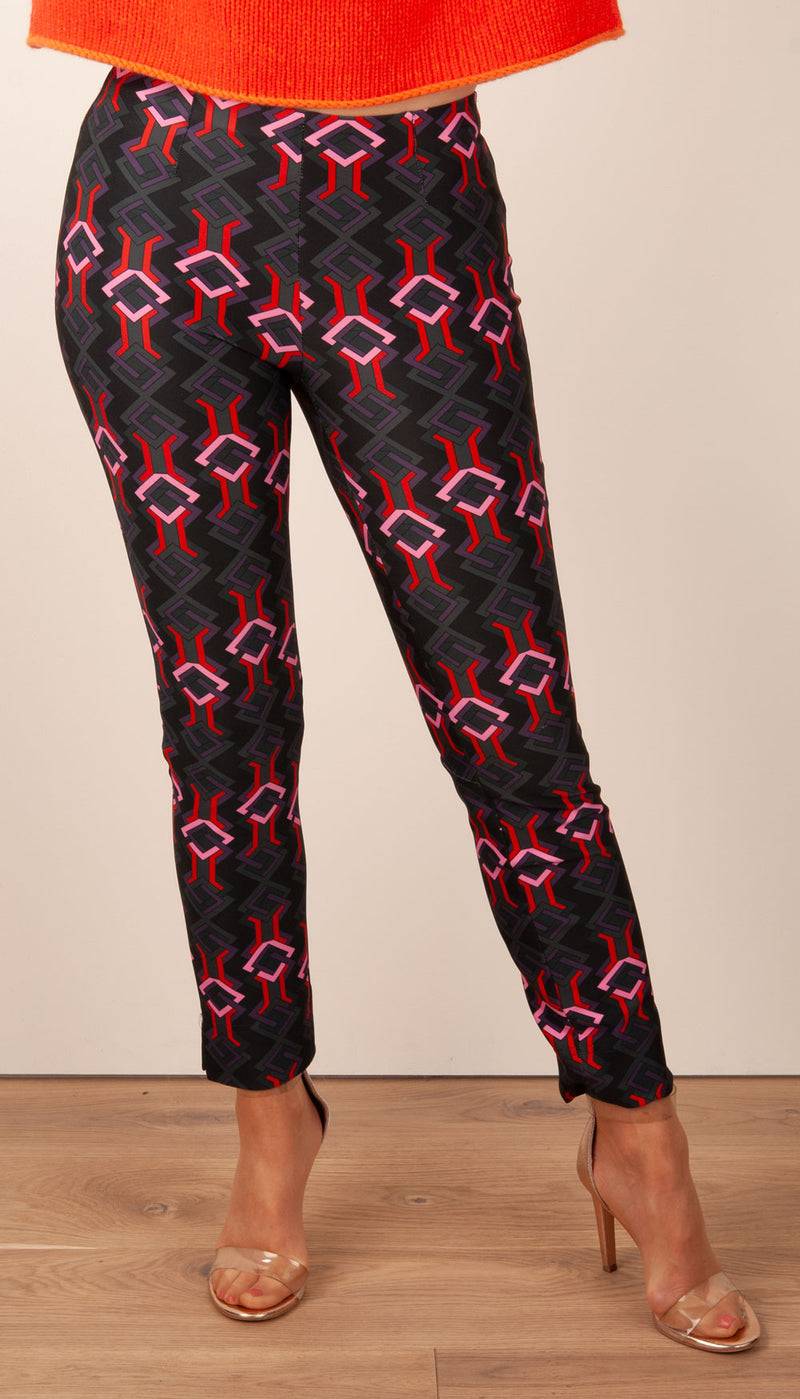 Seductive Hose „Sabrina“ Schwarz | Multicolor