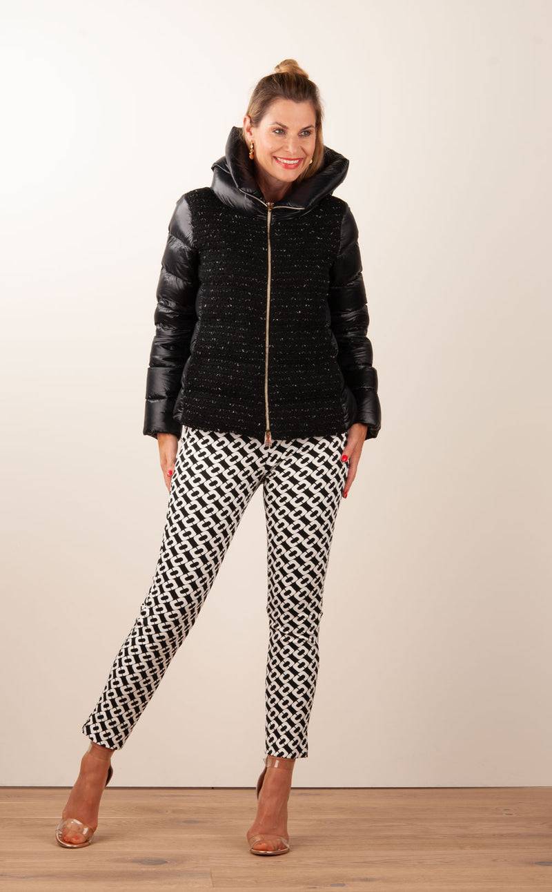 Seductive Hose „Sabrina“ Schwarz | Weiß