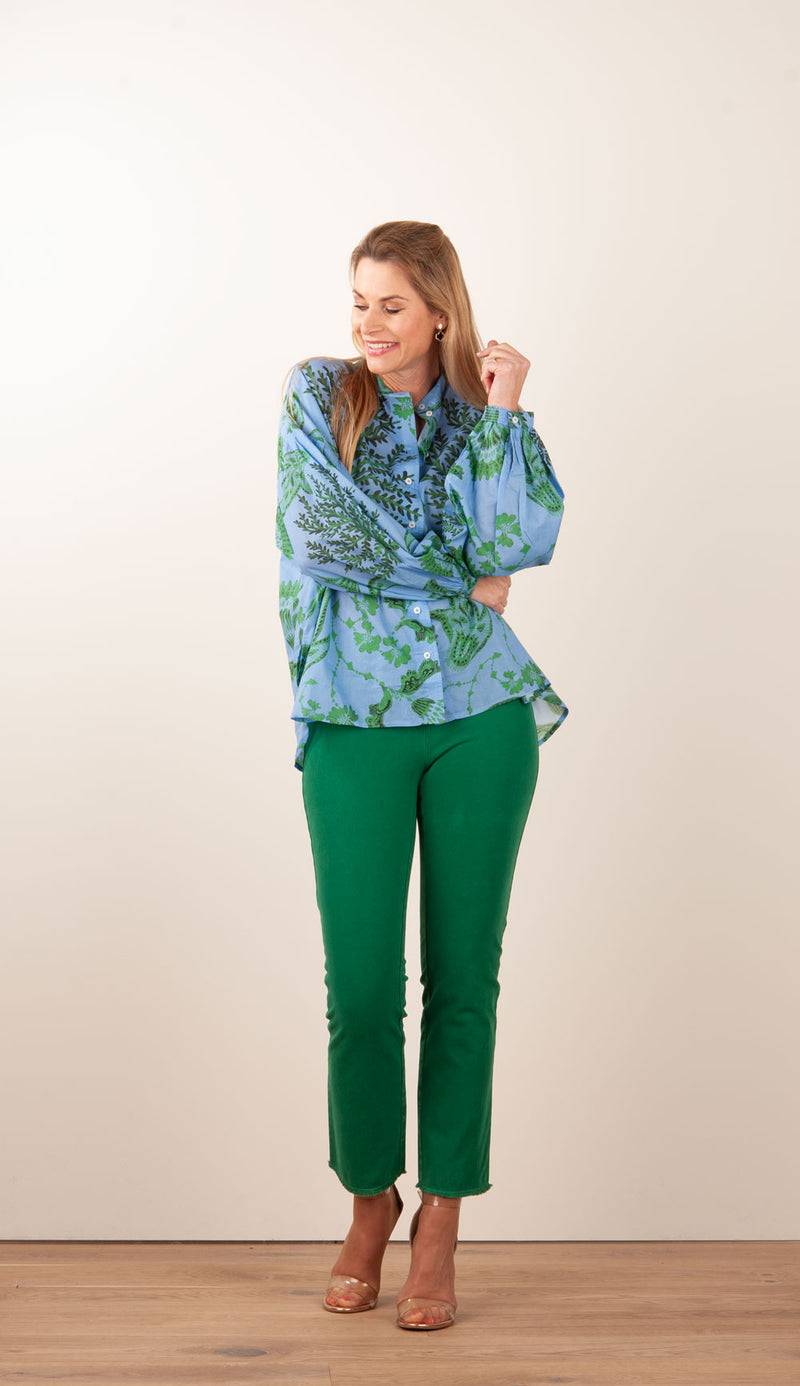 Seductive Jeans „Cindy“ Grün