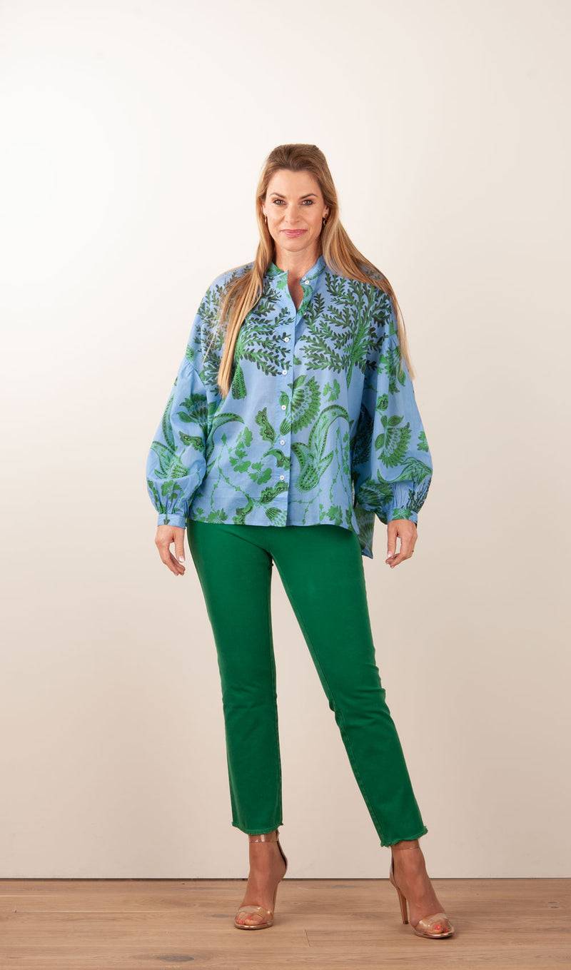 Seductive Jeans „Cindy“ Grün