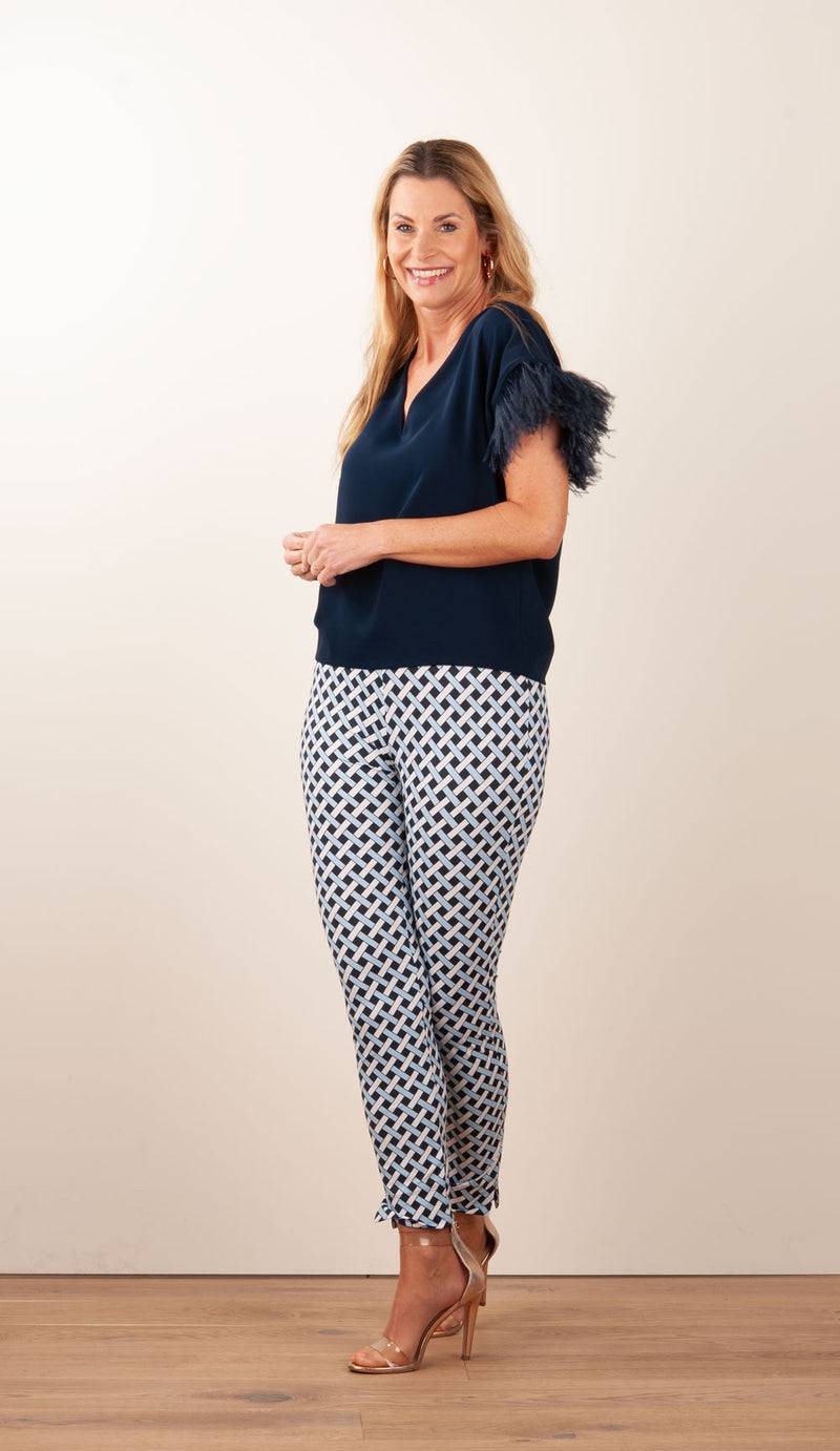 Shirt „Panty“ Dunkelblau