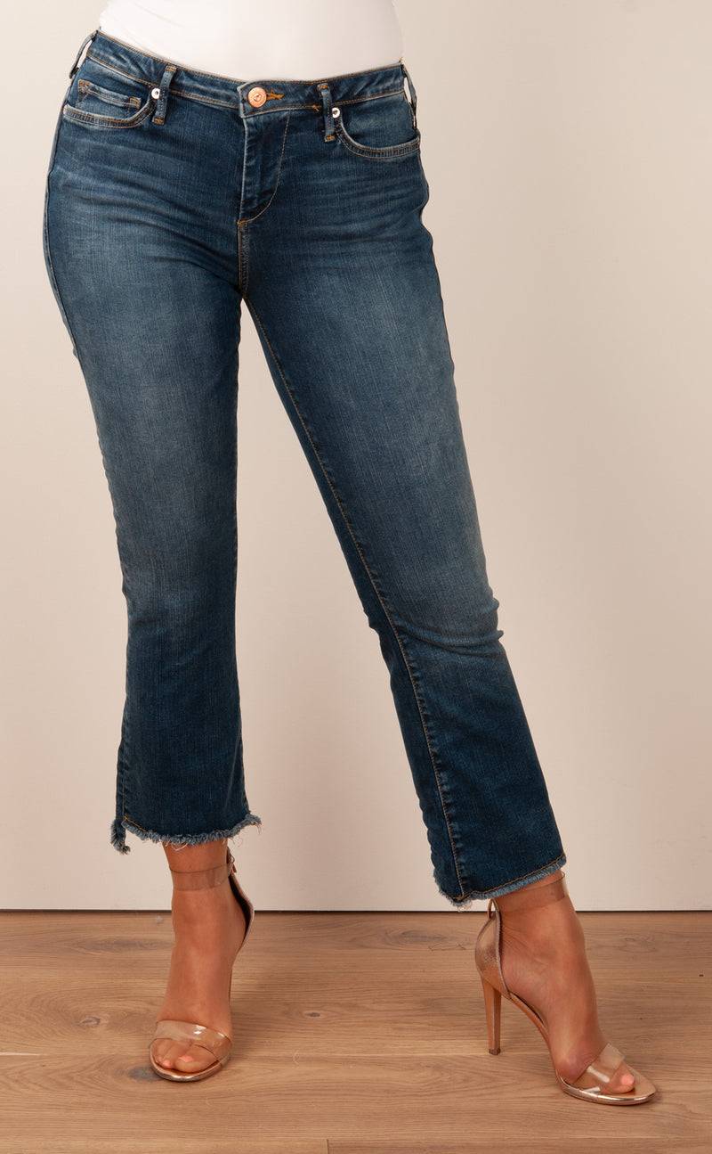 True Religion Jeans „Halle | Kick Flare“ Blau