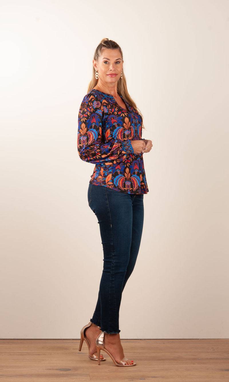 True Religion Jeans „Halle | Skinny“ Blau