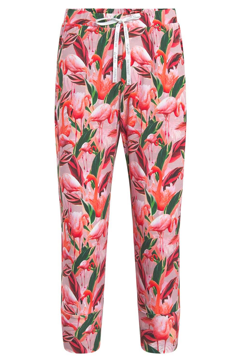 Rösch 3/4-Hose Im Flamingo-Druck Baumwolle/Elasthan