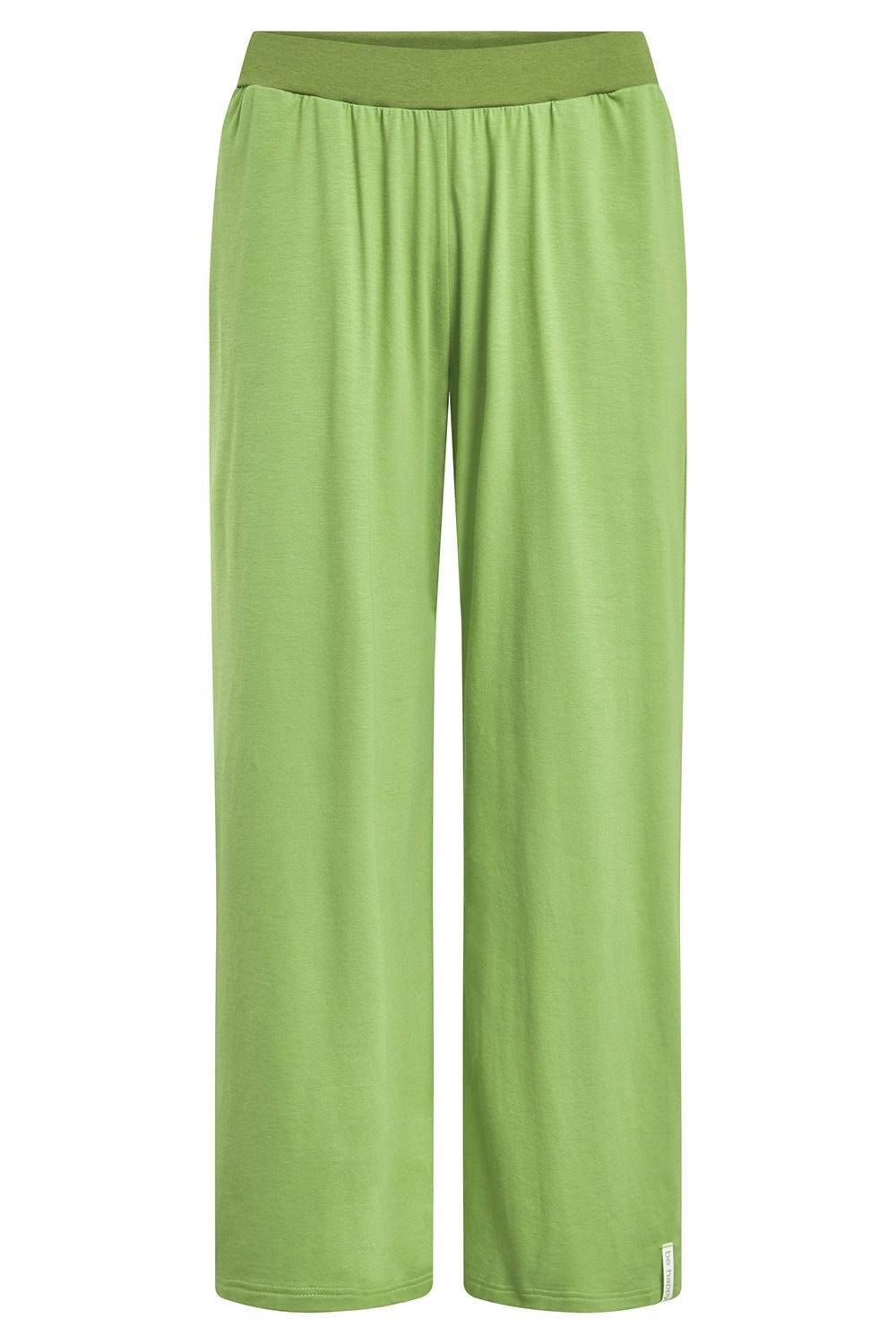 Rösch 7/8-Hose In Grün Sommerliche Culotte Baumwolle/Elasthan