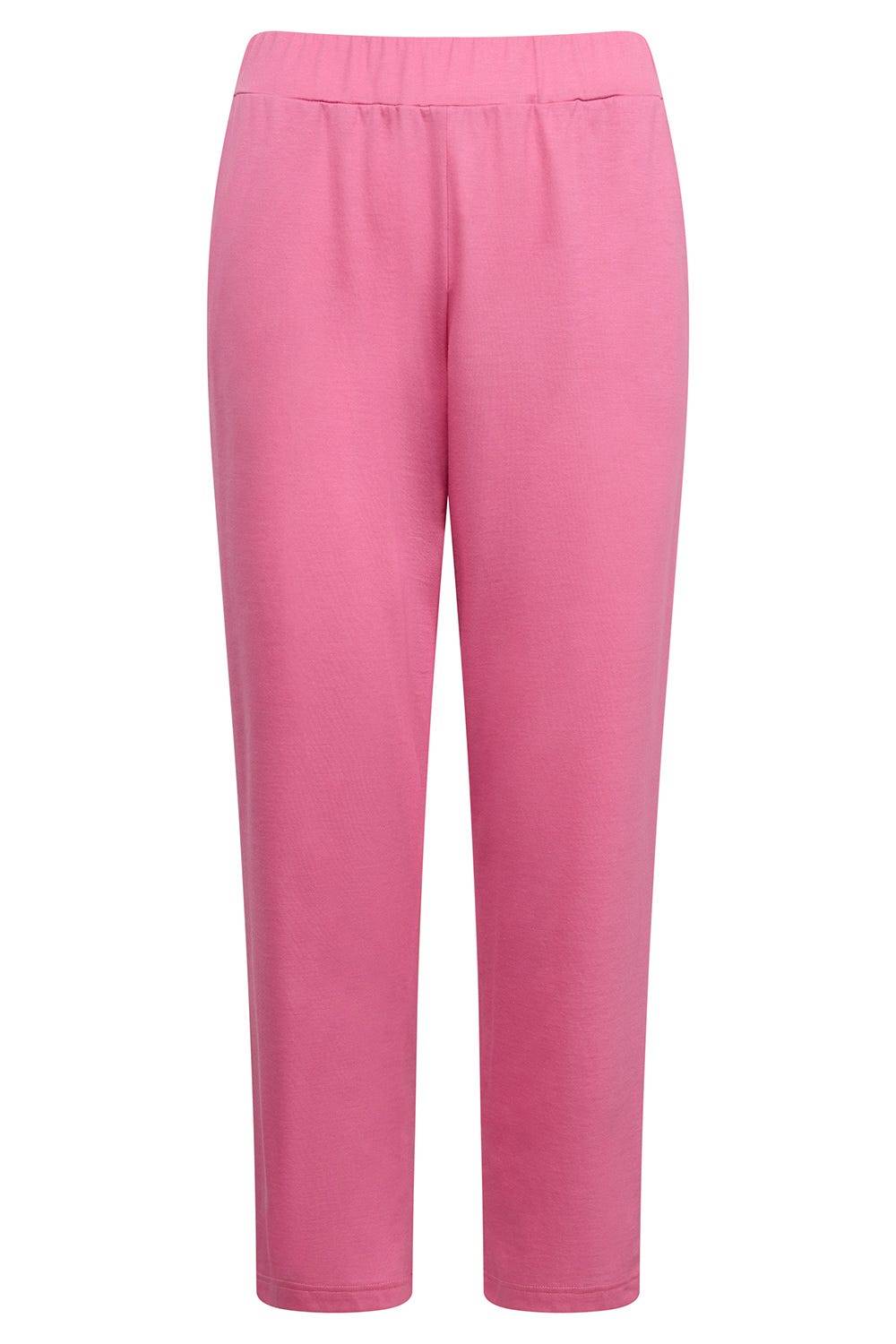 Rösch 7/8-Pyjamahose Im Sportiven Look Baumwolle/Modal